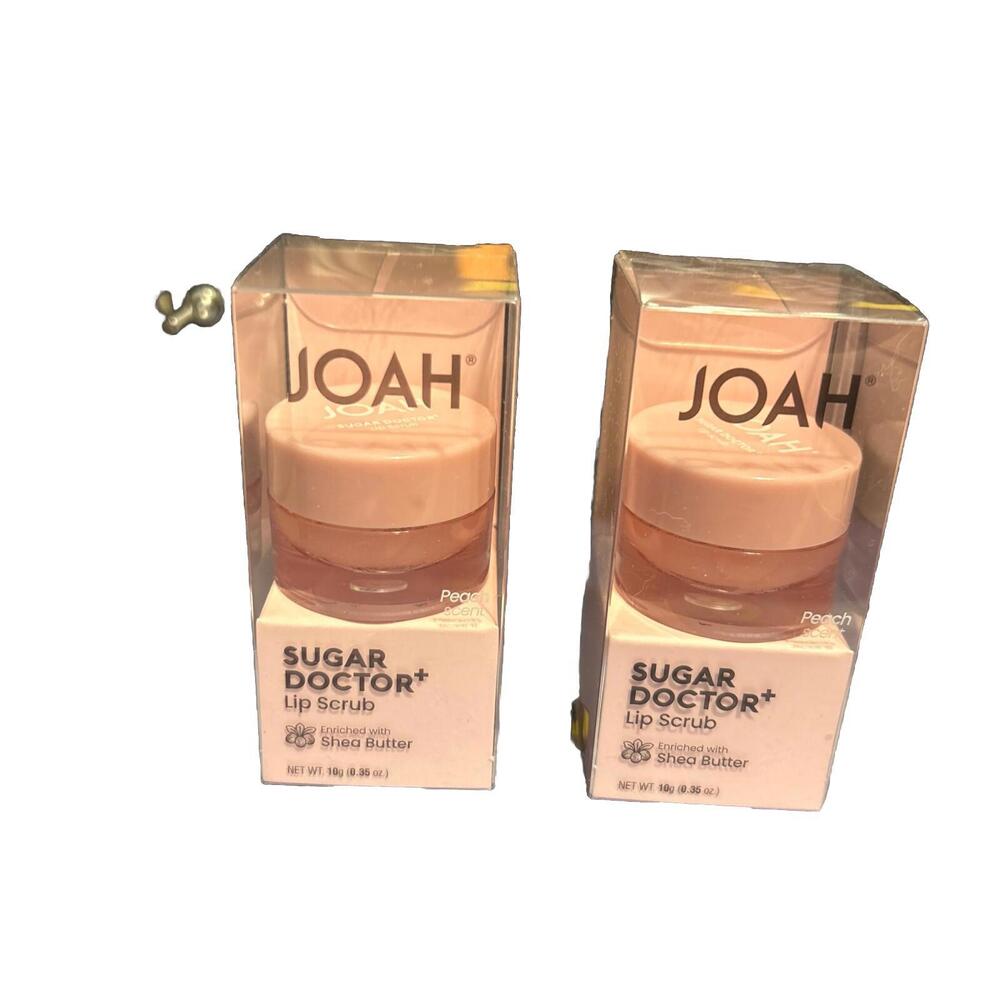 (2) Joah Sugar doctor lip scrub  Enriched with Shea butter 0.35 ounces. (2)